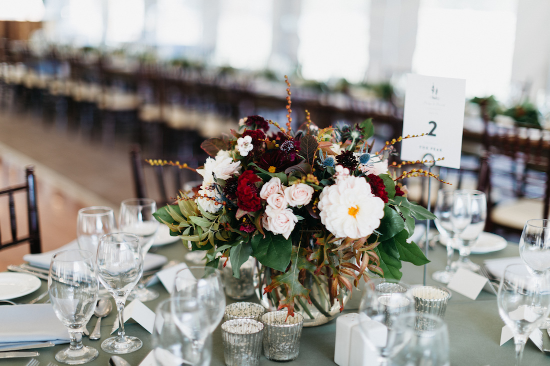 Taylor'd Events, Sun Valley Idaho, wedding, fall wedding, floral design, centerpiece